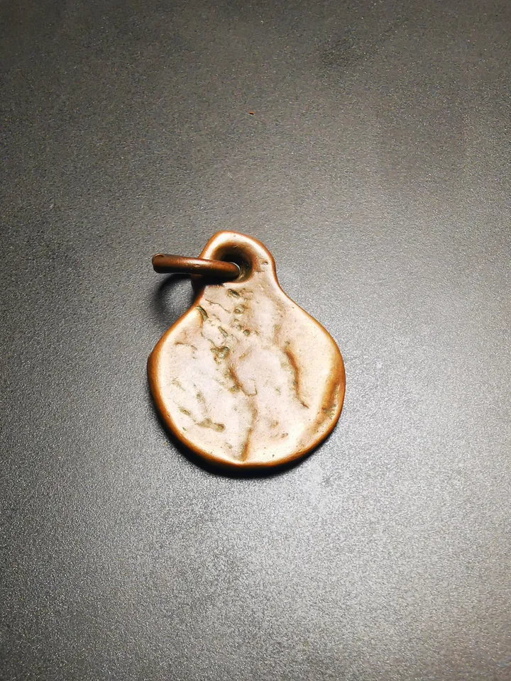 Gandhanra Handmade Shankha,Divine Conch Badge,Tibetan Buddhist Amulet Pendant