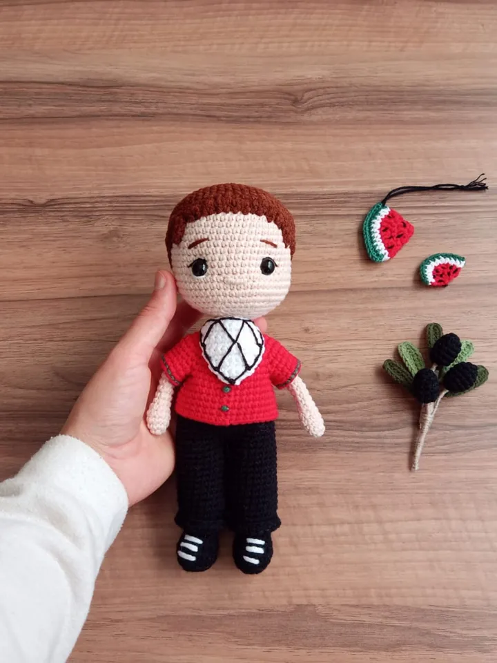 Crochet Free Palestine Doll, Amigurumi Muslim Doll, Eid Gifts For Kids, Islamic Toys, Gifts For Sister, Ramadan Gift, Islami for girl's Gift