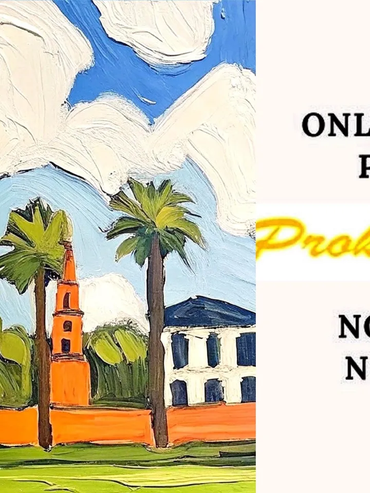 Charleston Oil Painting  St. Michael's Church Original Fine Art South Carolina Impasto Artwork Travel Gifts by ArtProkopaloSv