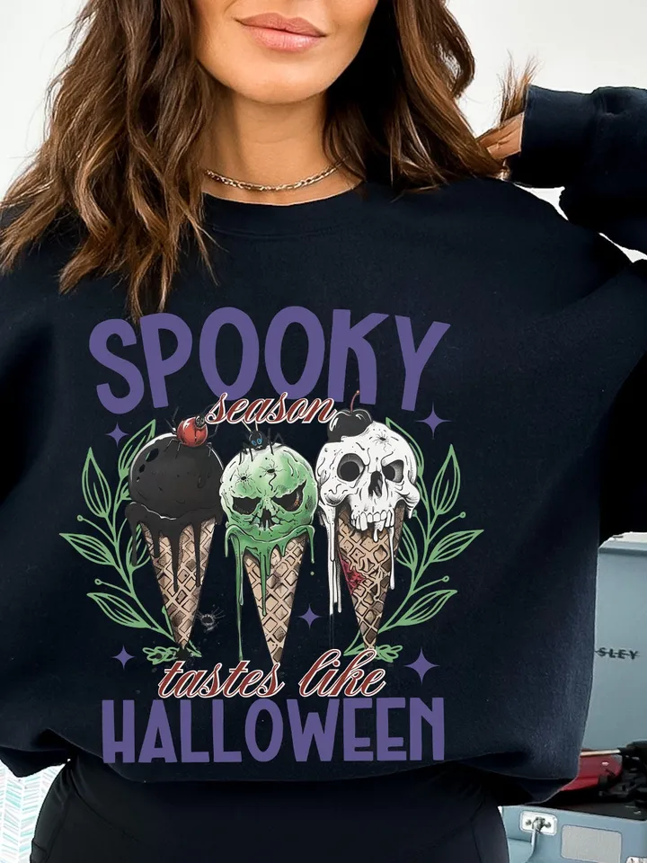 Halloween Tastes Like Png, Halloween Png Designs, Halloween png, Retro Halloween png, Spooky Season Png, Witch Png, Png Sublimation Designs