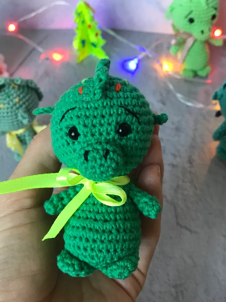Dragon angel crochet pattern