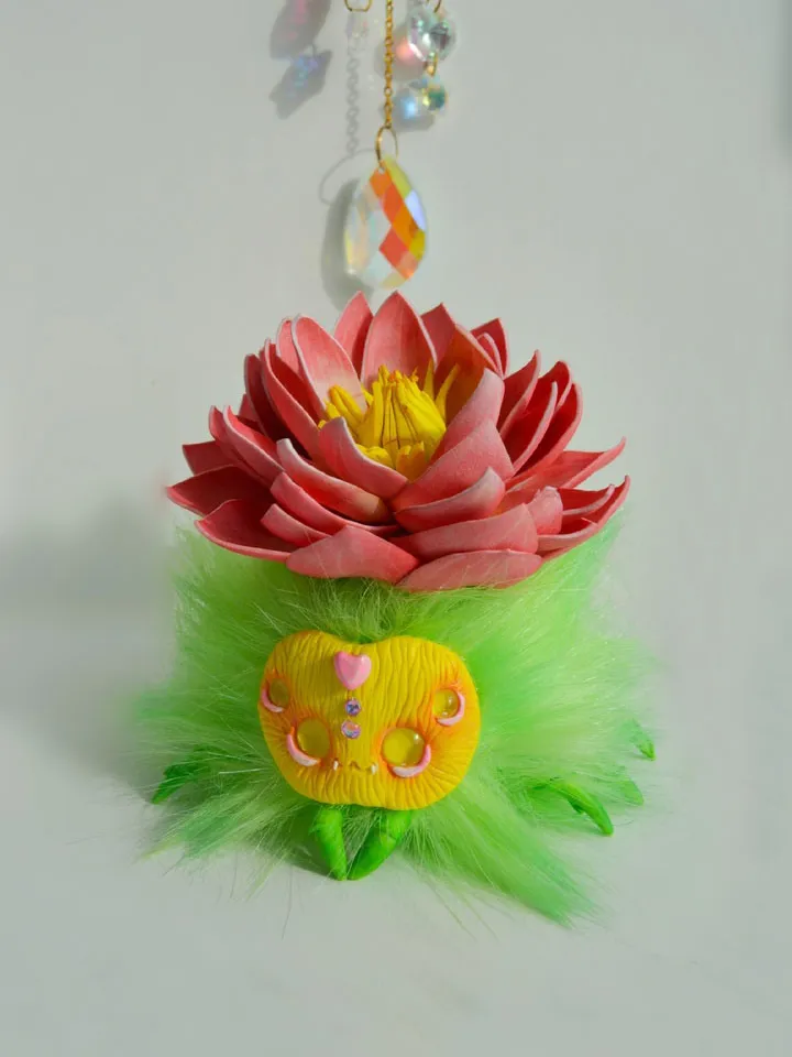 Spider plush lotus spider fluffy toy spider gift