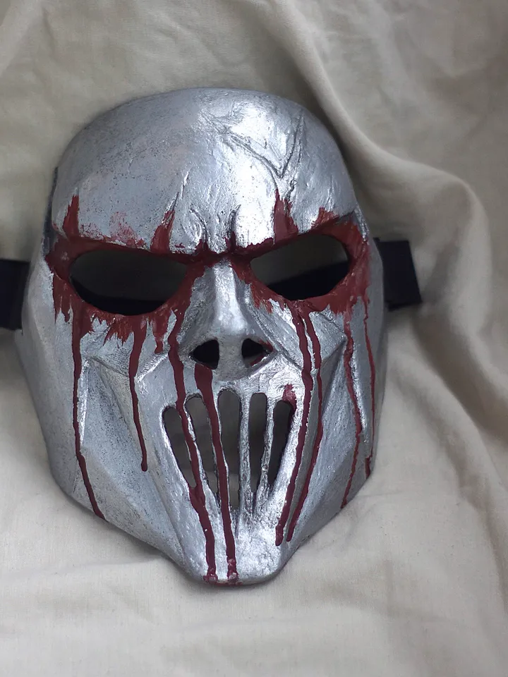 Mick Thomson Slipknot mask 5: The Grey Chapter mask Latest mask Hard Rock mask Halloween mask Handmade Heavy Metal