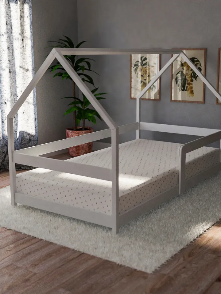 House Bed Plan, Small Double Size, PDF, DIY