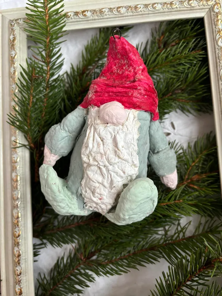 A pair of Scandinavian gnomes - universal decorations for the Christmas tree and indoor spaces
Xmas ornaments
