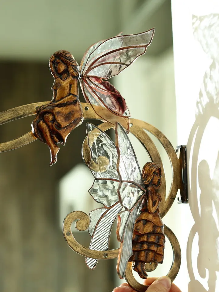 Fairies (Simple). Tiffany Stained Glass, Stained Glass Fairies, Stained Glass Fairy