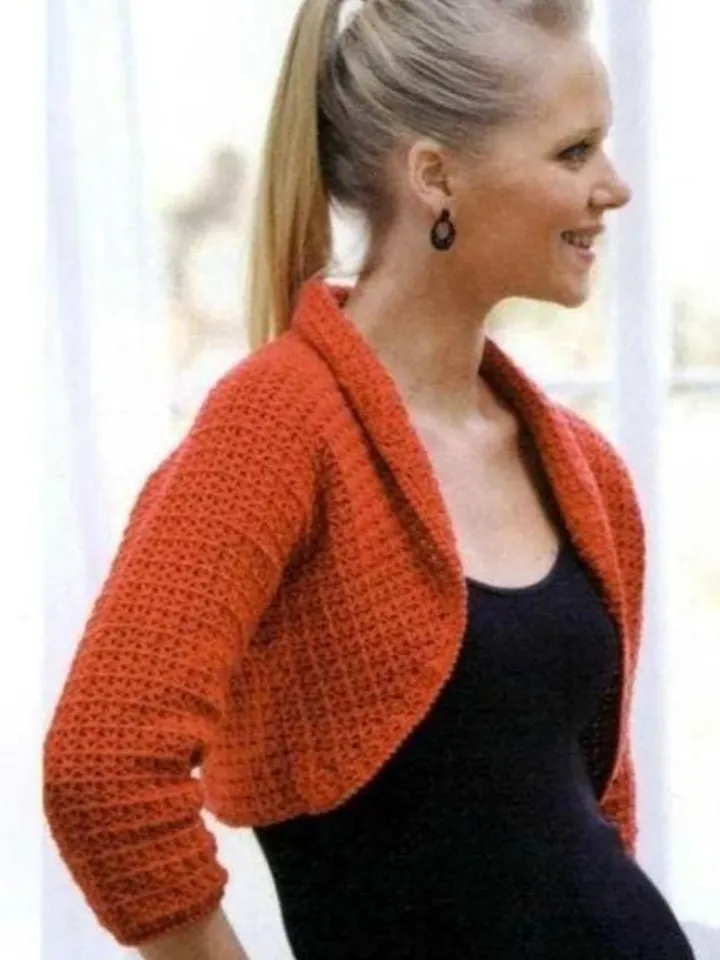 Bolero crochet pattern, shrug pattern, women ladies bolero, easy crochet pattern top pdf instant download