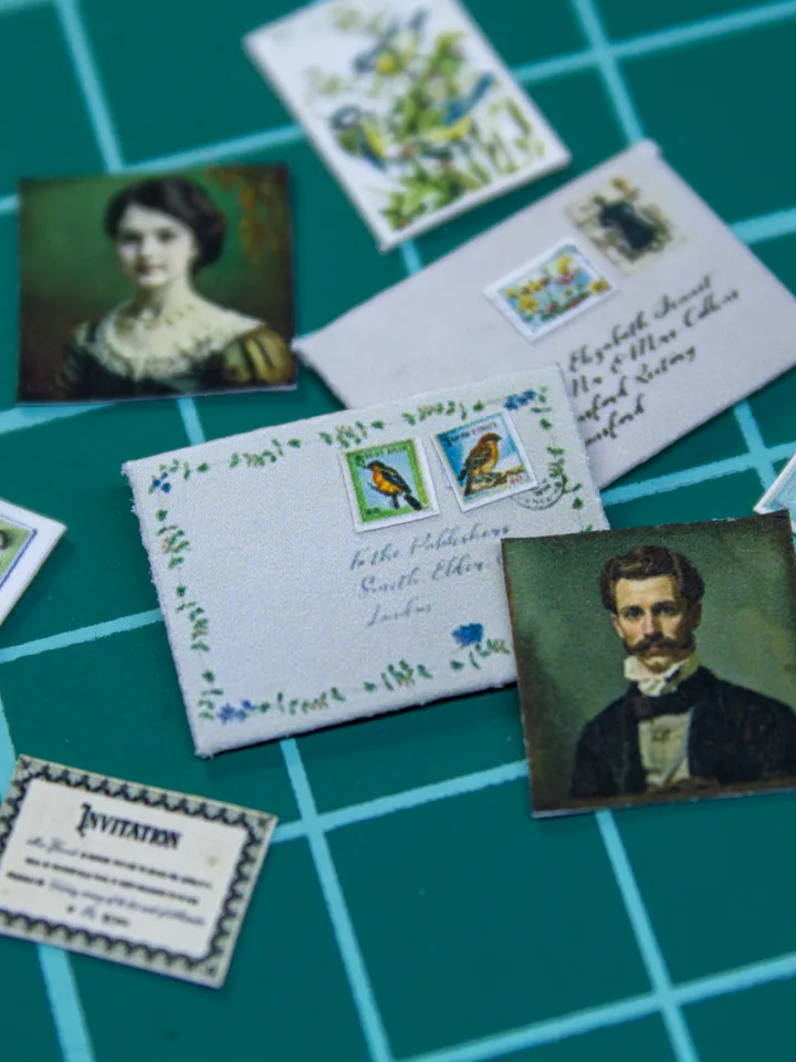 TEMPLATE 3 miniature books for dollhouse decoration part 1