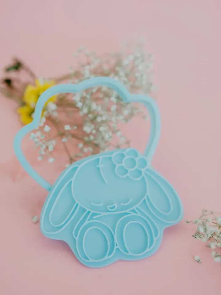 Easter funny chicken cookie cutter Custom stamp for cake topper gingerbread decor cutters sugar cookies polimer clay