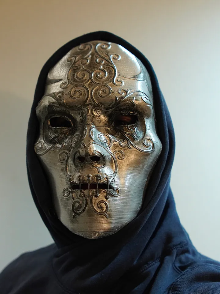 Death Eaters mask from Harry Potter Bellatrix Lestrange Death Eaters mask Harry Potter