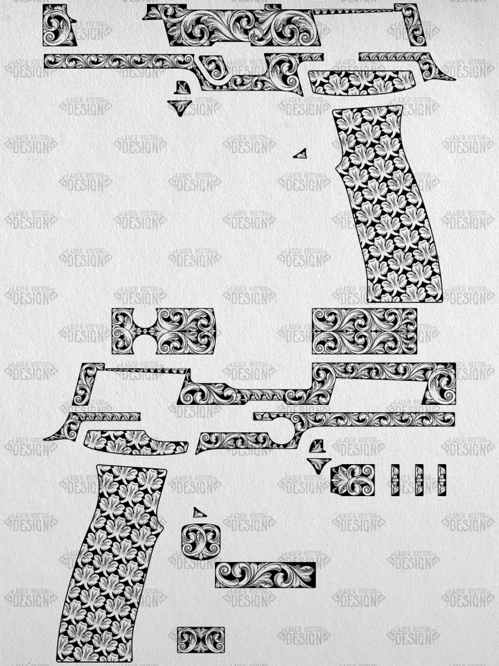 VECTOR DESIGN SIG Sauer P 320 Custom Works Scrollwork