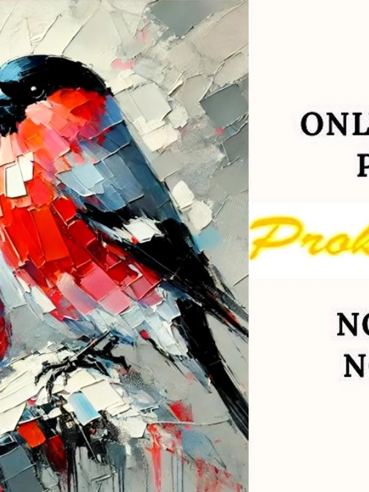 Bullfinches Painting On Canvas Birds Original Art Gifts Animal Artwork Bullfinch Impasto Oil Wall Art Personalized Gifts by ArtProkopaloSv