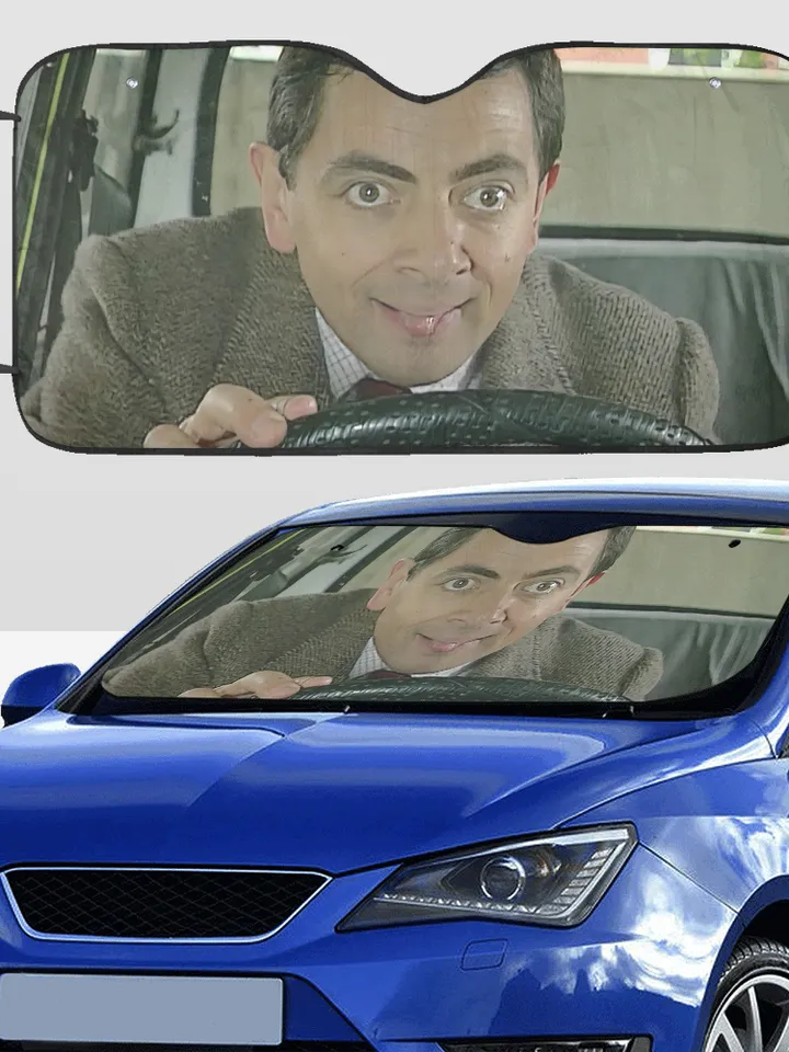 Mr Bean Car Sun Shade