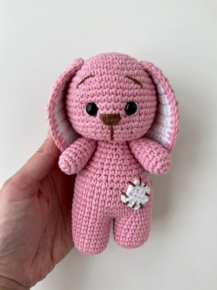 Crochet pattern Bunny in egg - Amigurumi rabbit pattern - stuffed animal - English Pdf tutorial
