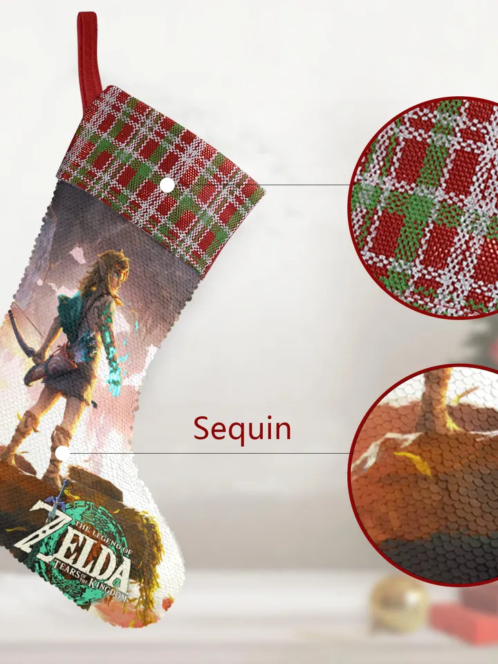 Zelda christmas stocking