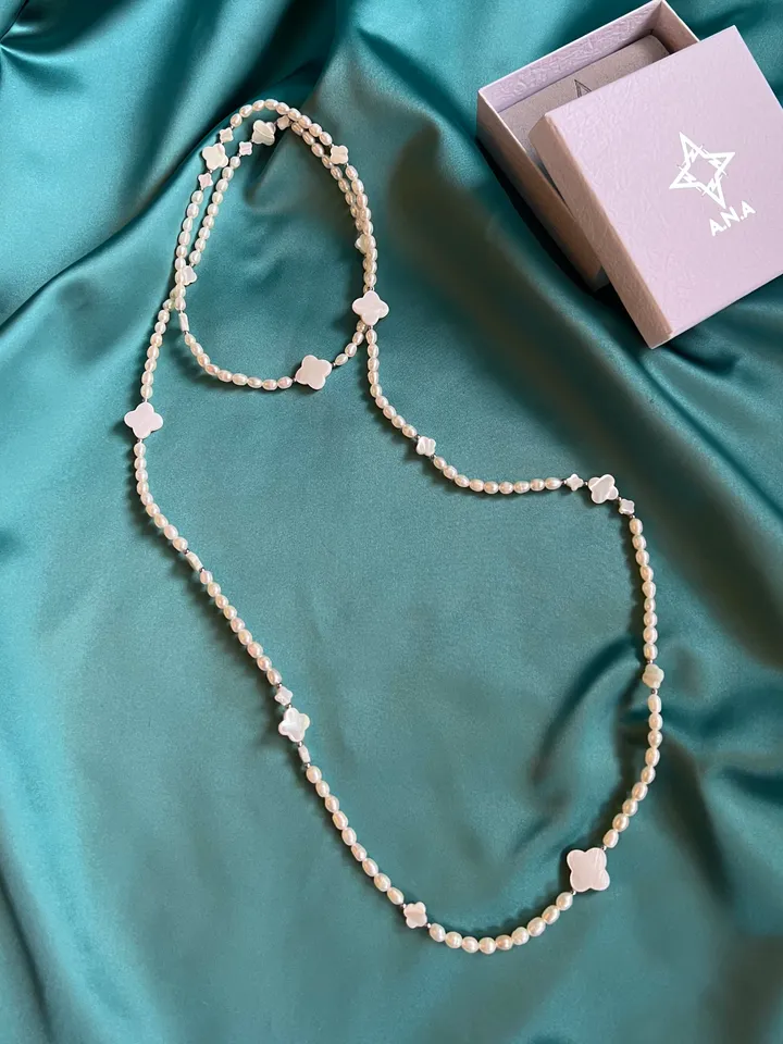 Natural Pearl Necklace EDEN CLOVER