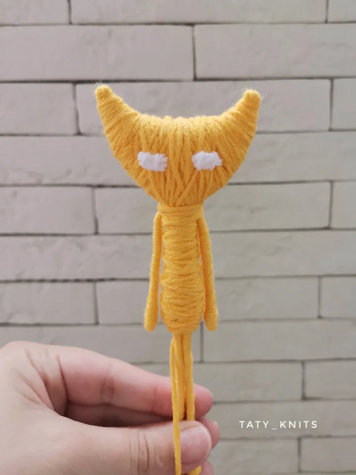 Red Yarny Hero Unravel 5.9 inch figurine of yarn