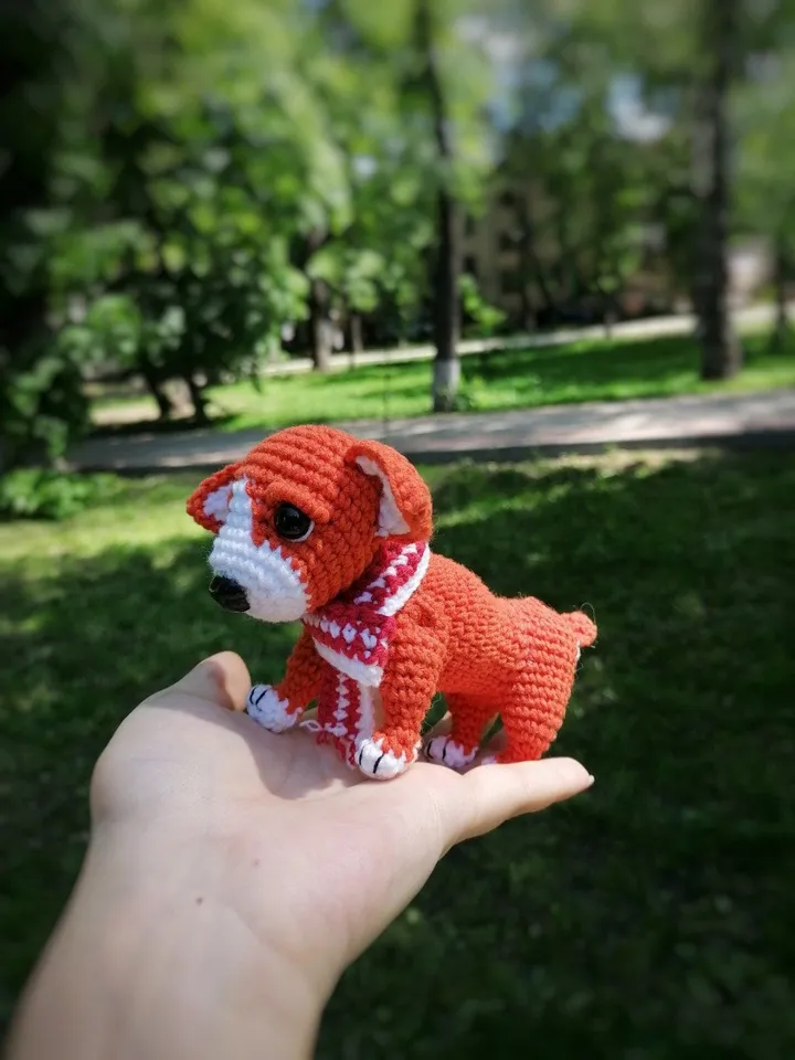 PDF Welsh Corgi Crochet pattern, Crochet Animal Pattern, Crochet Puppy, Amigurumi baby toy, Crochet Cute Dog Amigurumi, Crochet Cute Funny