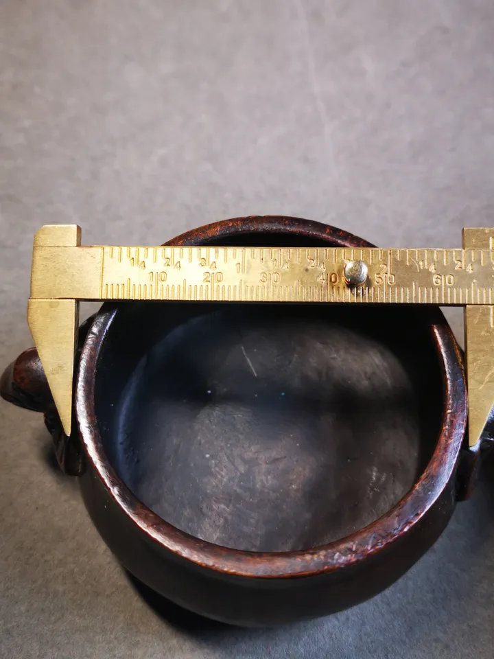 Gandhanra Vintage Chinese Censer,Amphora Incense Burner,for Incense and Offering