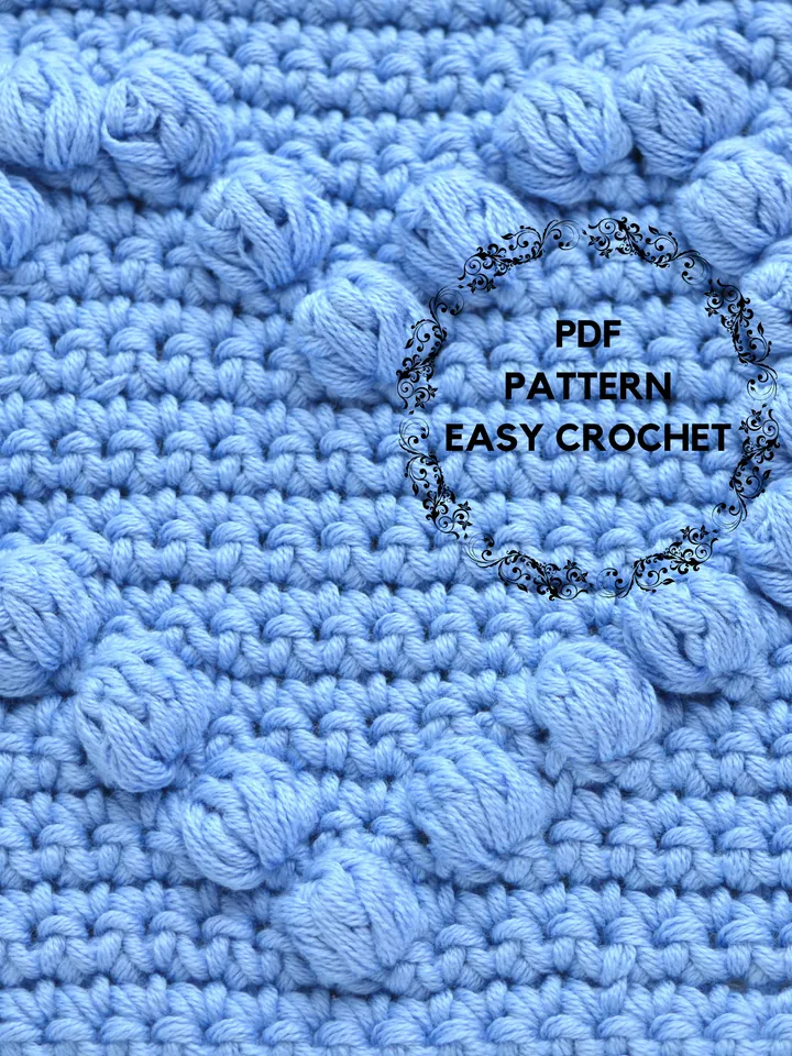 Granny square coaster crochet pattern