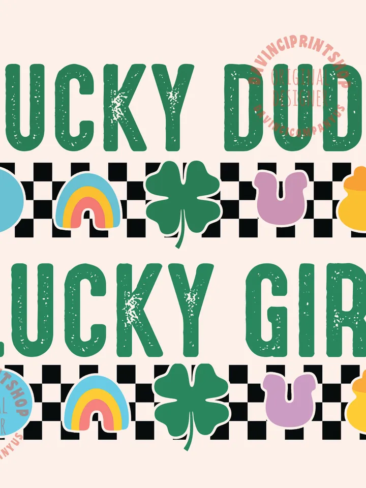 St.Patricks Day png, Kid St.Patricks Day png, Lucky Charms, Lucky png, Kids sublimation, toddler png, boy png, girl png, retro, png