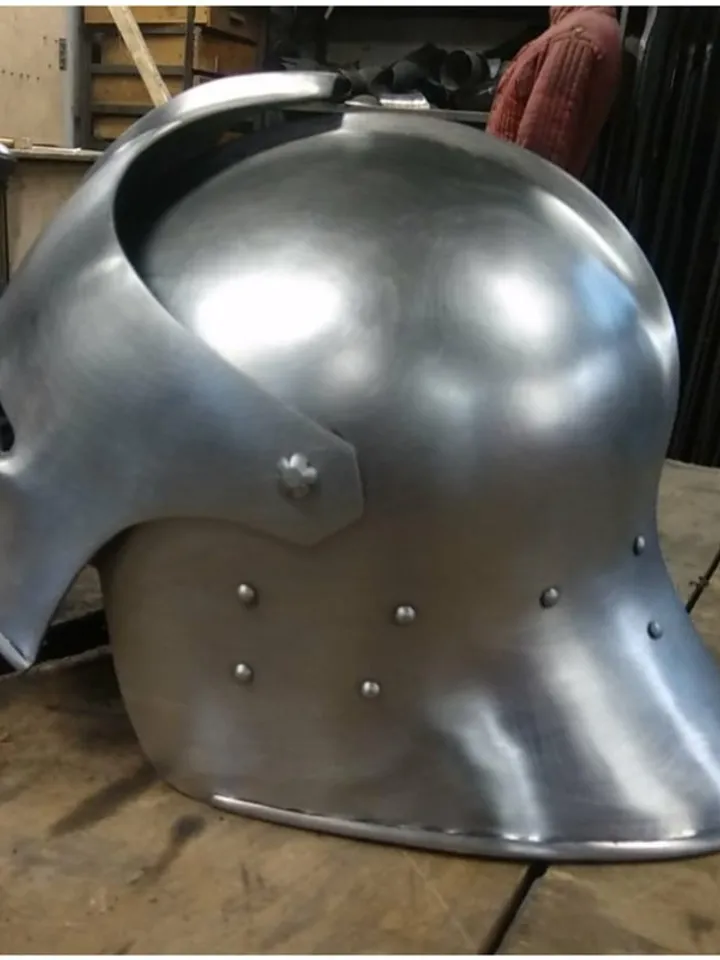 Sallet helmet - for sale - Steel helmet - salade - celata - tschelede - Schaller
