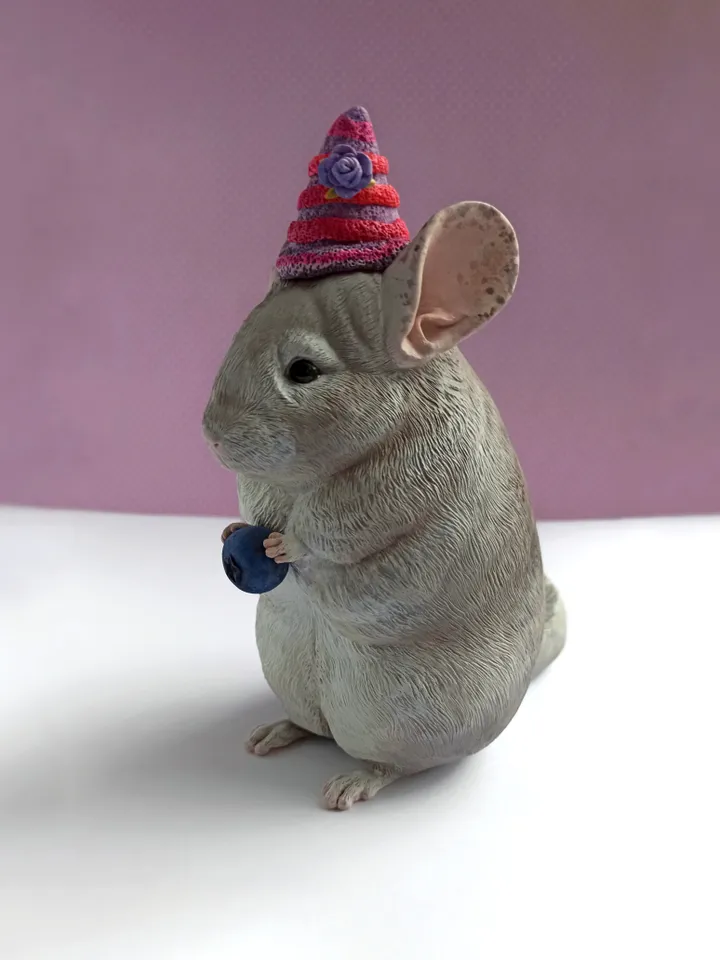 Big Custom chinchilla sculpture