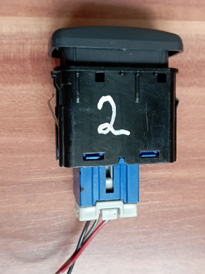 JDM HONDA CIVIC 96-00 (EK,EJ) DARK GREY FOG LIGHT SWITCH OEM & WIRE OEM