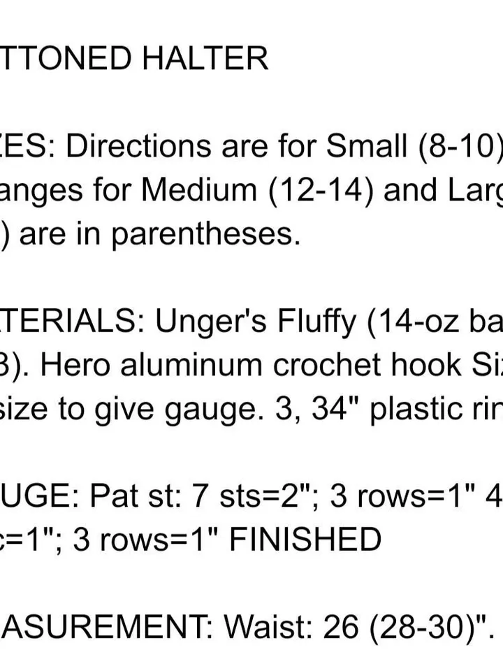Crochet pattern top , halter top crop , top crochet bikini top pdf