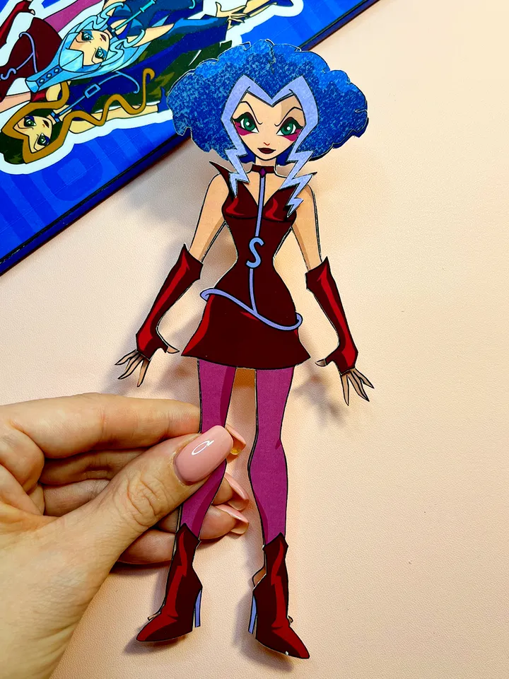 Paper dolls Fairy Trix