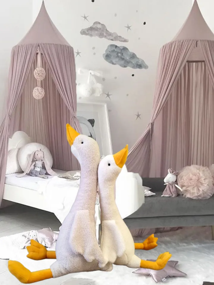 Goose Sewing Pattern PDF/ Make 2 Types of Big Geese for Hugs/Stuffed Animal Toys as a Birthday Gift/ Scandi-Style Nursery Decor