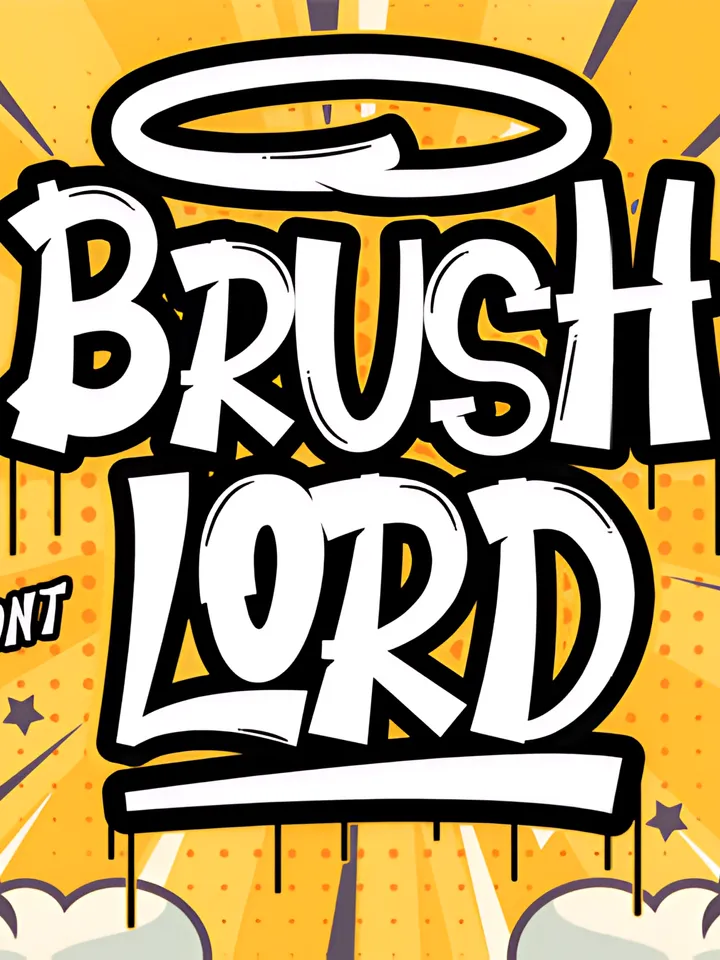 Brush Lord Font