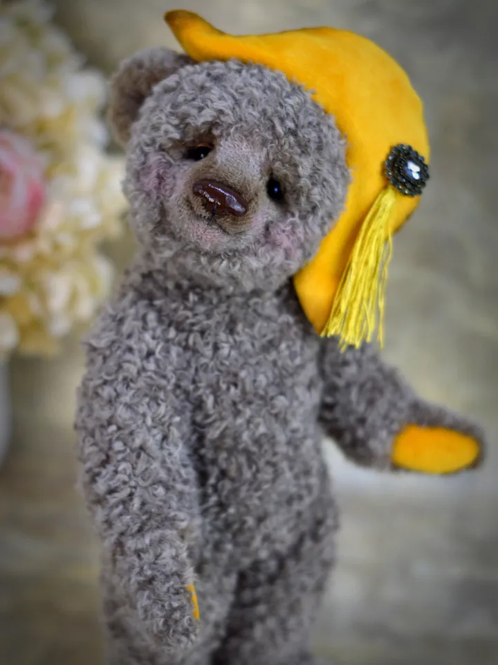 Teddy bear Julius, a soft toy