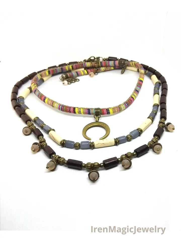 Boho Necklace Jewelry Set Unisex For Women For Men