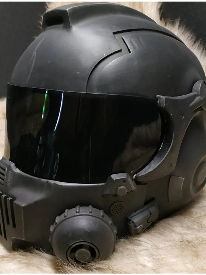 Shadowrun Cosplay - Airsoft helmet - paintball helmet - duftpunk helmet - pseudo