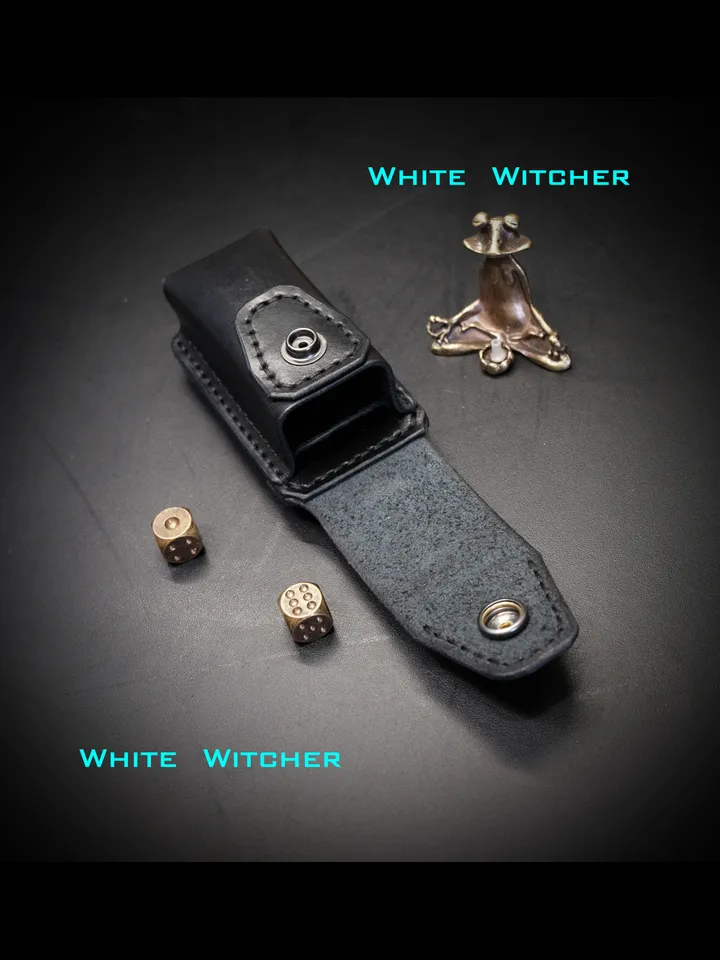 leatherman Wave,Charge TTi, Skeletool belt pouch - leather pattern - EDC58