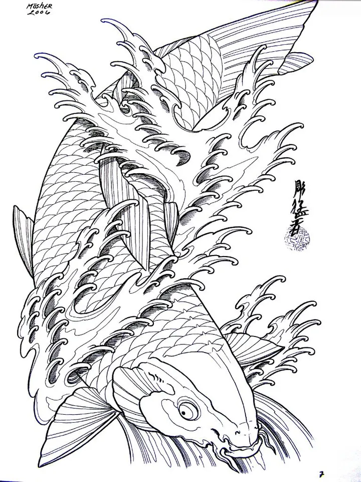 Jack Mosher Koi Carp