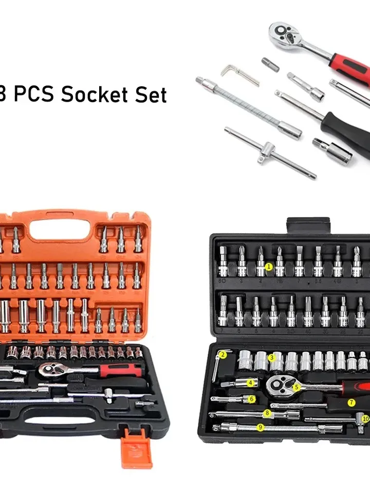 New 46/53 inch socket set