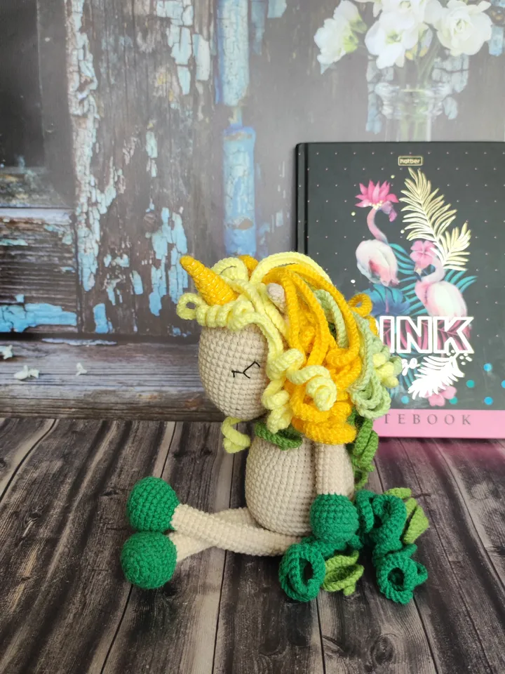 Unicorn toy Handmade amigurumi