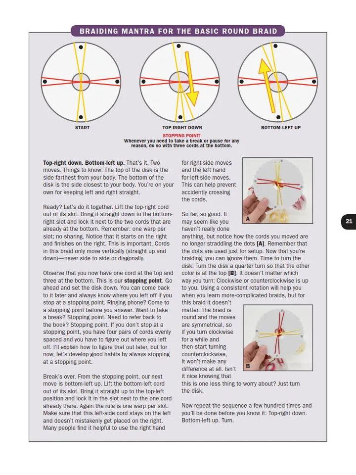 Kumihimo Basics & Beyond:
24 Braided and Beaded Jewelry Projects on the Kumihimo Disk