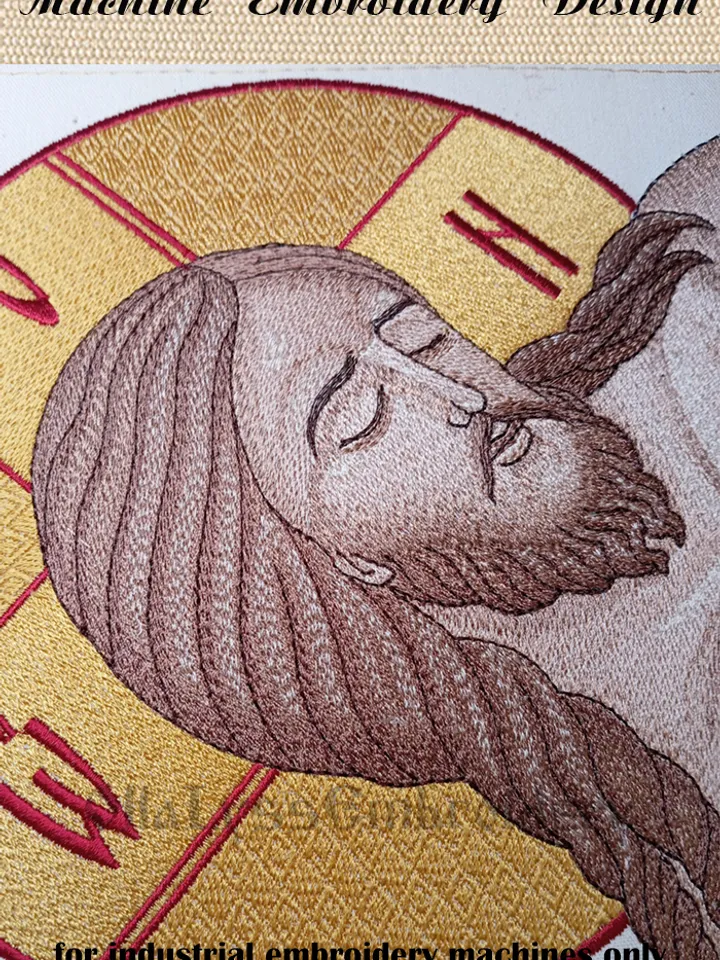 Entombment of Jesus Christ 2 embroidery design