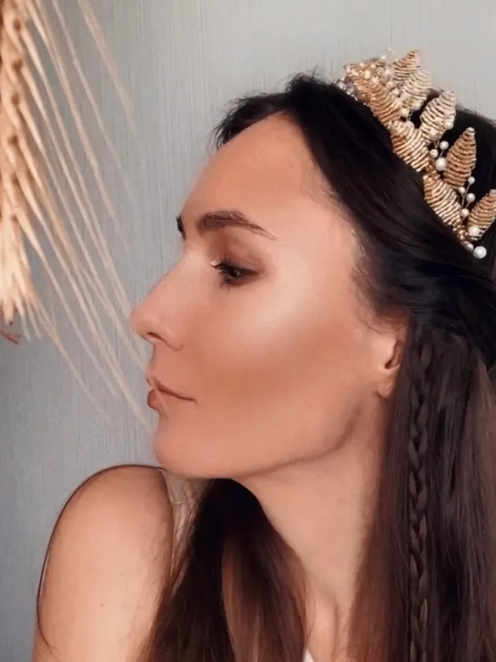 Silver Greek tiara, Gold Greek tiara, bridal gold tiara, Wedding crown, Wedding greek crown, leaf headpiece, Gold leaf crown, Gold headpiece, silver leaf tiara