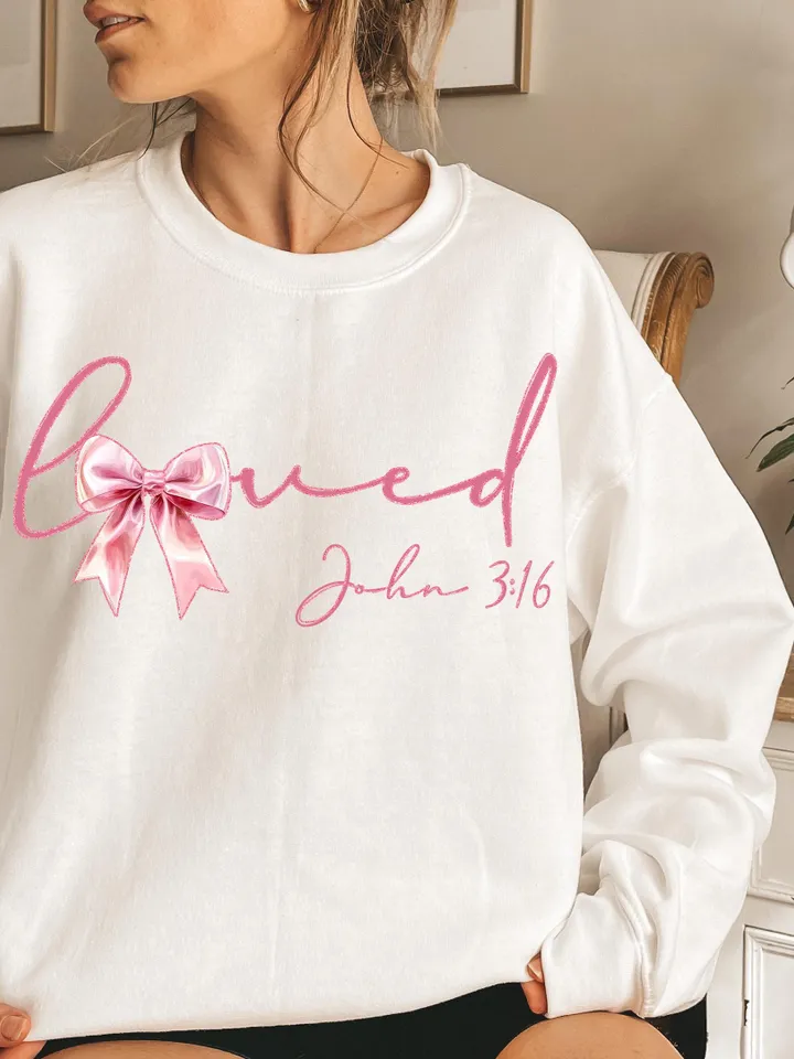 Loved John 3:16 Png , Christian Valentines Png, Valentine Png, Valentine Day Png, Valentine Png, Christian Shirt, Jesus Valentine Png