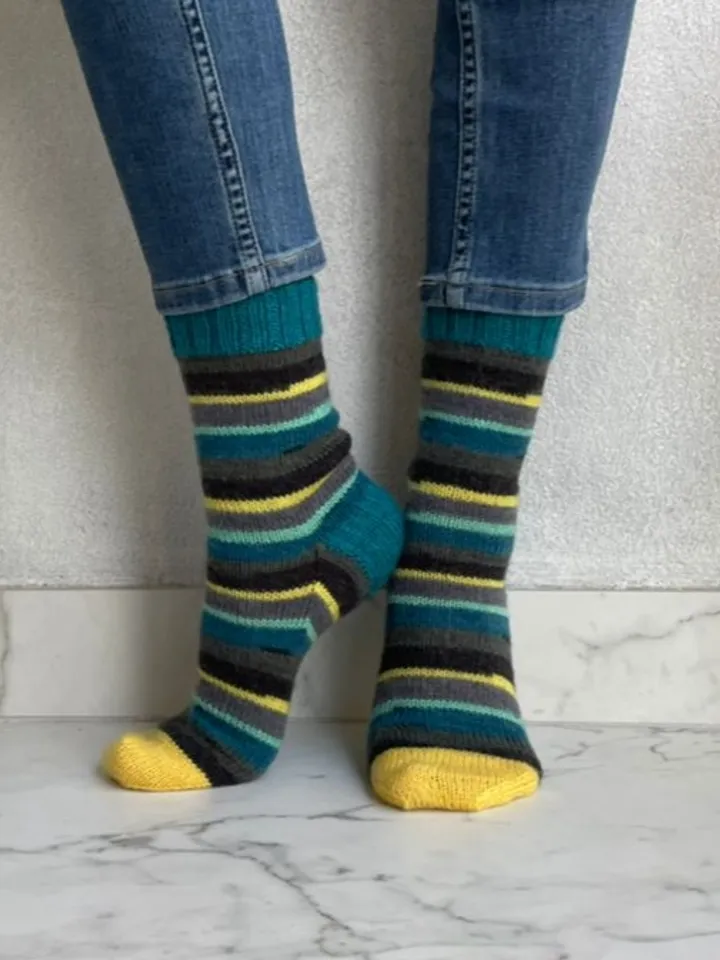 Handmade womens socks | Warm knitted accessory