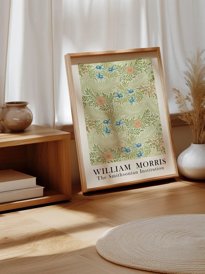 William Morris Wall Art, Vintage Botanical Print, Floral Poster Arts Decor, Digital Download, William Morris Print Digital Download 003