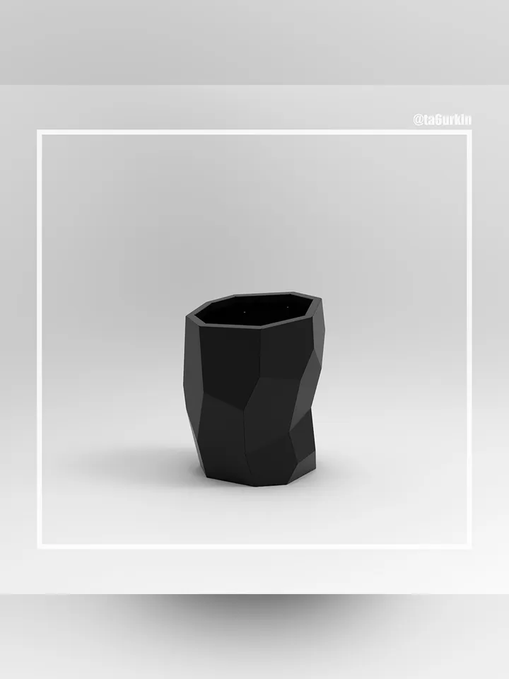 Welding Project Plans Drawings Rock Planter (DXF, PDF)
