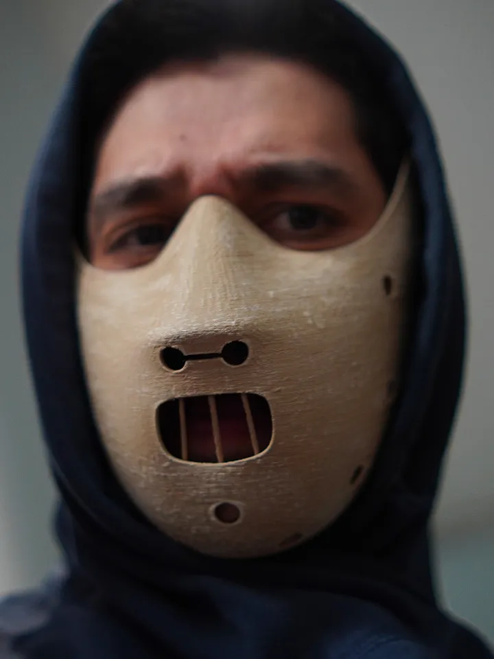 Hannibal Lecter mask from The Silence of the Lambs Hannibal Lecter mask