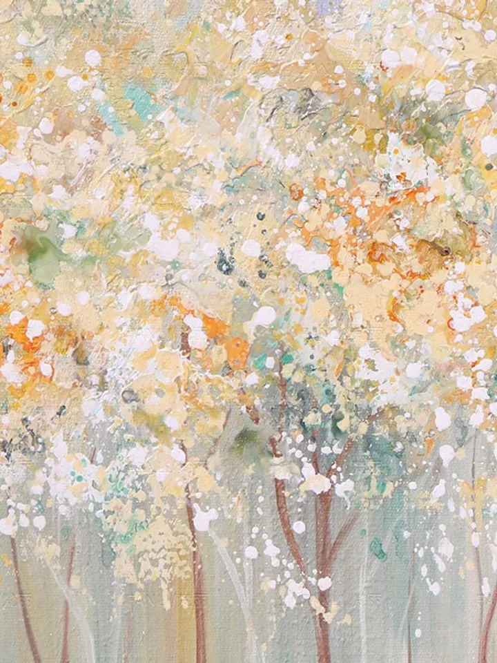 Original Oil Painting, Landscape Wall Art,Large Scale Contemporary Art Abstract Tree Painting, Large Scale Wall Art,Extra Large Oil Painting