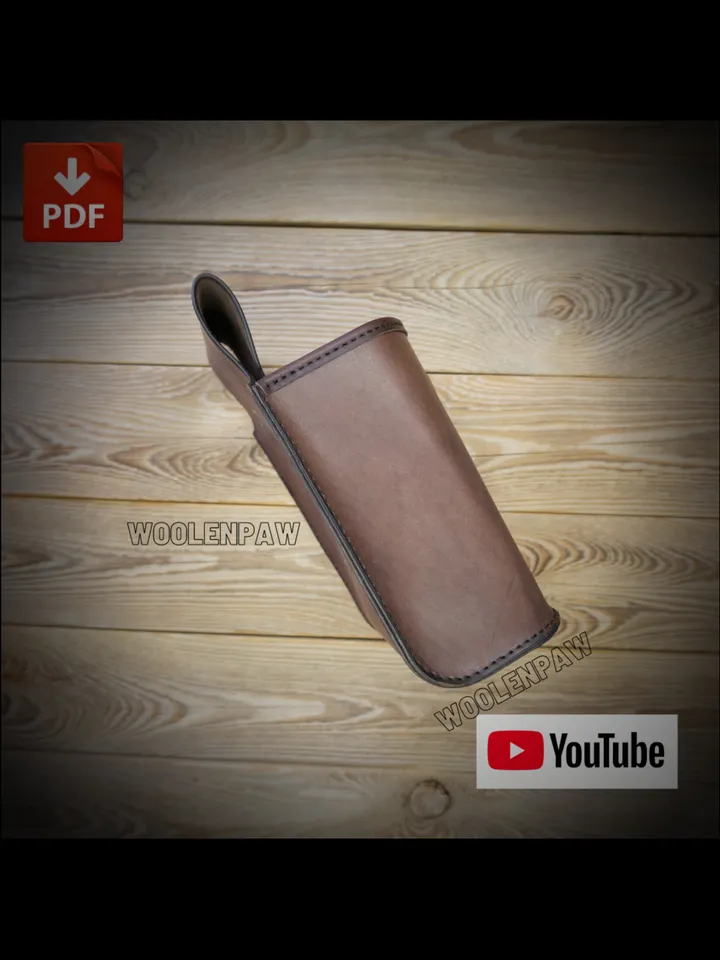 PDF pattern - leather Bandolier / leather Shotgun Pouch. OTH10