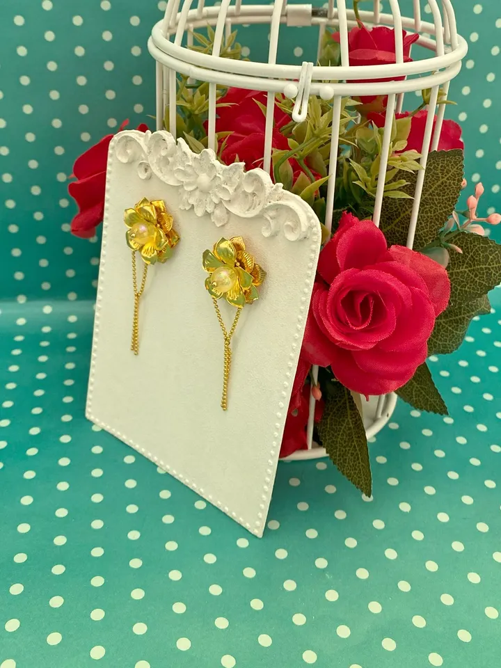 Handmade earrings. Individual design. Designer earrings.